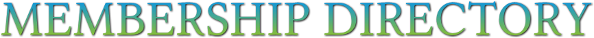 MEMBERSHIP DIRECTORY MEMBERSHIP DIRECTORY